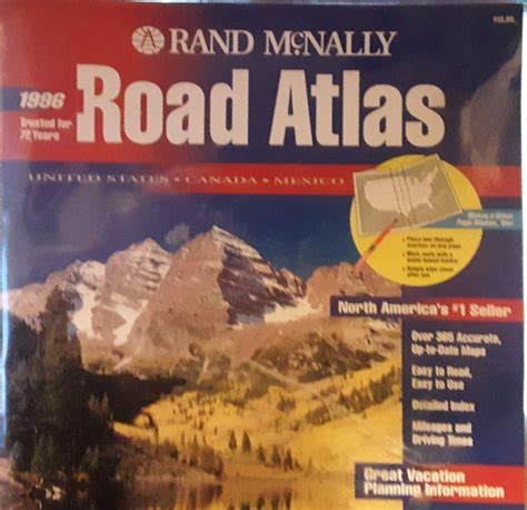 Road Atlas United States Canada Mexico 1996 Wide World Maps And More