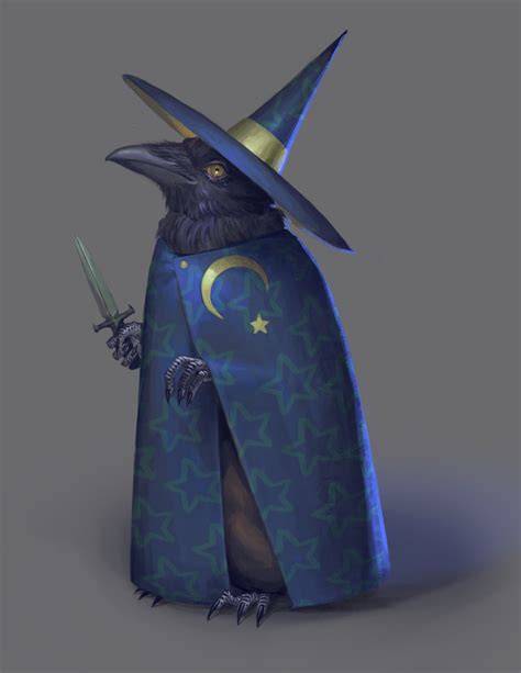 Dnd Cheereek The Kenku Wizard By Otakoma On Deviantart Fantasy