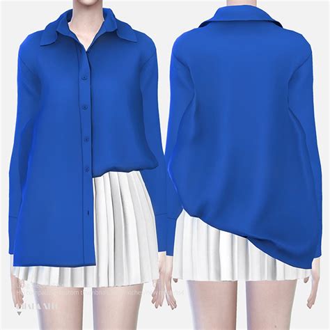 The Sims 4 Long Sleeves Shirt At Charonlee The Sims Game