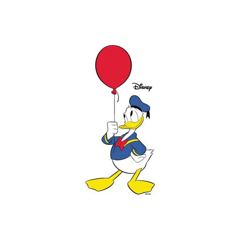 Donald Duck With His Balloon Disney Μίκυ Μίνι και η παρέα τους