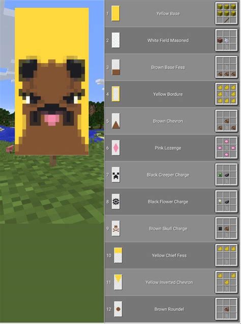 Cool Minecraft Banner Designs Recipes