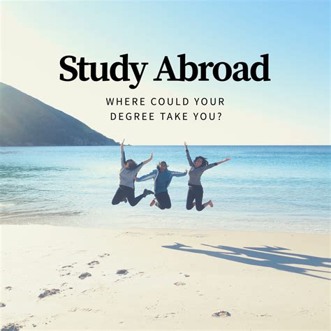 Where to find study abroad information & how to apply