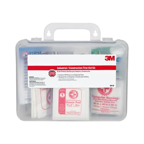 3m Industricalconstruction First Aid Kit 118 Pieces Osha And Ansi