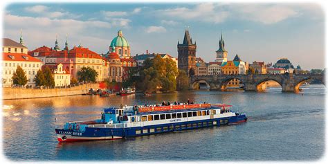 Dinner On The River Cruise Prague Boat Tours