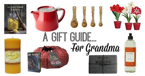 With our gift ideas for grandmas, you simply can't go wrong. A Gift Guide for Grandmas - And Here We Are