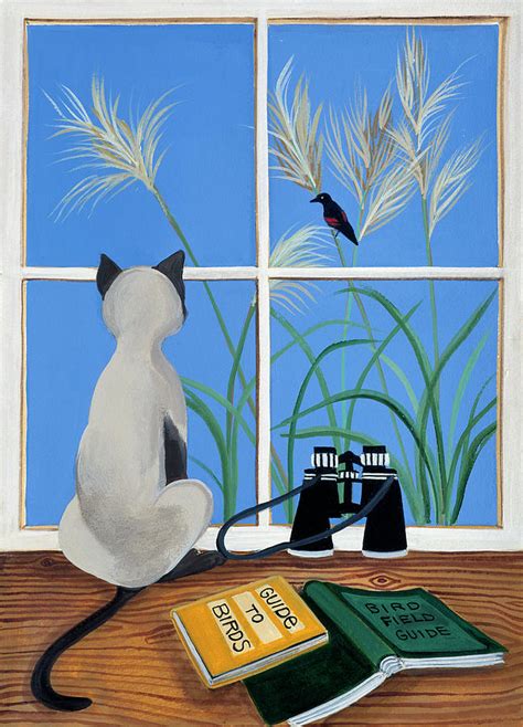 The Birdwatcher Painting By Jan Panico