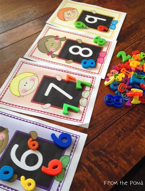 Numeral Identification Number Sorting Math Counting Math Activities