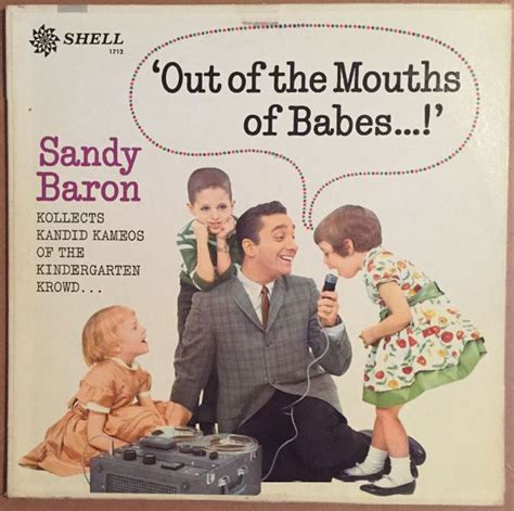 Sandy Baron Out Of The Mouths Of Babes 1961 Vinyl Discogs