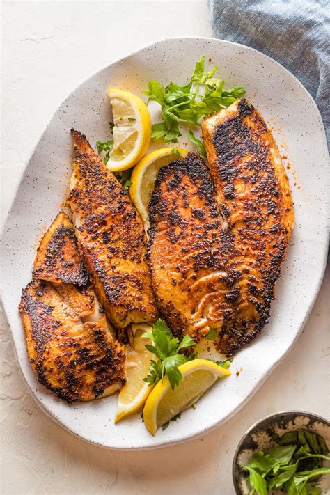 Blackened Tilapia In Only 12 Minutes Nourish And Fete