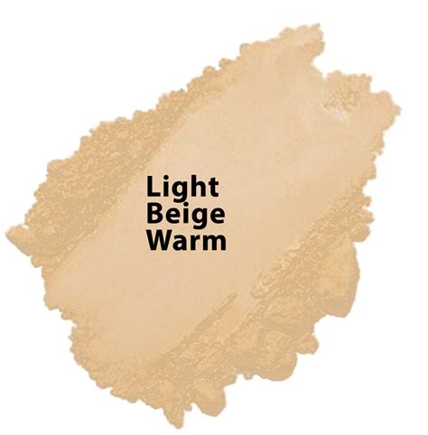 Golden Beige Light Beige Warm Vegan Mineral Foundation The All