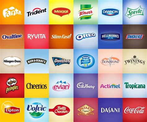 Food Brand Logos And Names List