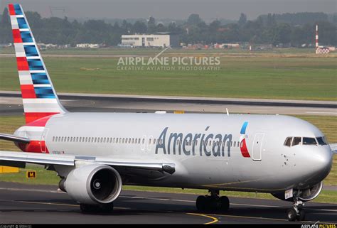 N383an American Airlines Boeing 767 300 At Düsseldorf Photo Id