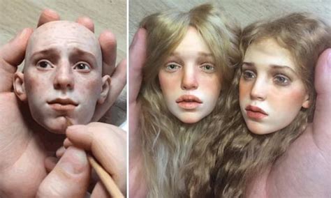 Russian Artist Creates Dolls That Are Eerily Realistic Daily Mail Online