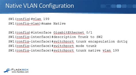 Vlan Trunk Ports Cisco Ccna Tutorial Flackbox