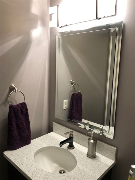 House Before And After Interior Design Mirror Bathroom Frame