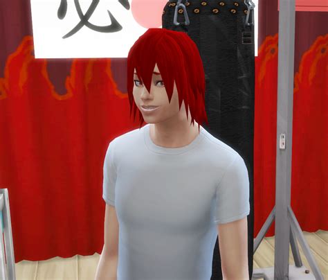Mod The Sims Kirishima Eijirou Triple Hairstyle Bundl