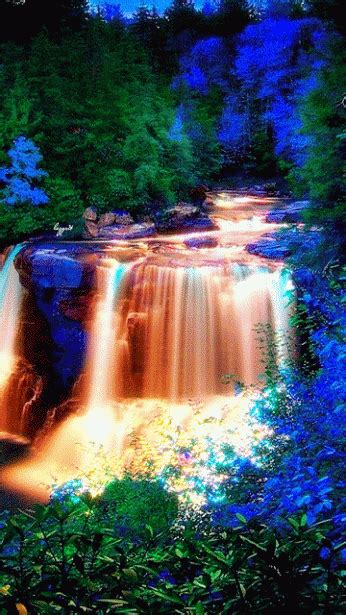 Wow How Amazing Waterfall Beautiful Landscapes