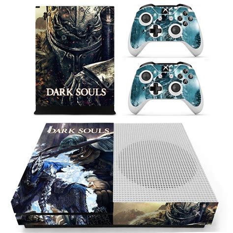 Xbox One S And Controllers Skin Sticker Dark Souls
