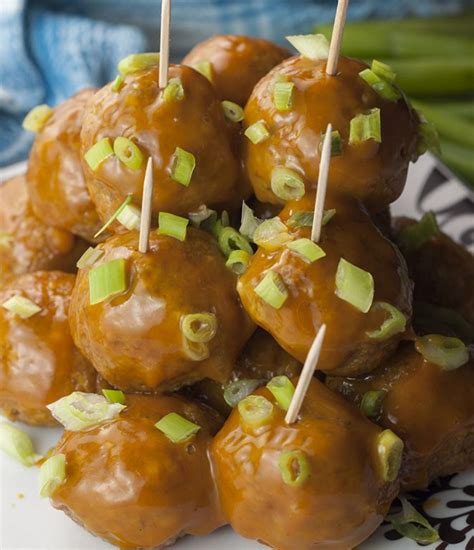 Firecracker Chicken Meatballs Wishes And Dishes