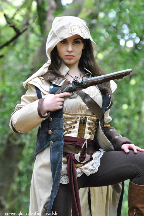 Assassins Creed Female Version Hooded Version By Caroline Neill On