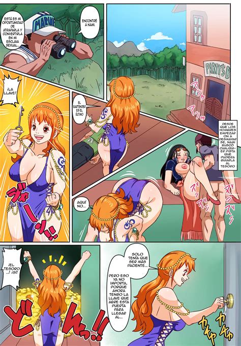 Post Comic Nami Nico Robin One Piece PinkPawg