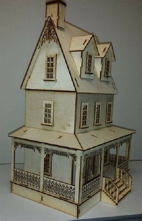 Abriana Country Cottage 124 Scale Dollhouse Etsy