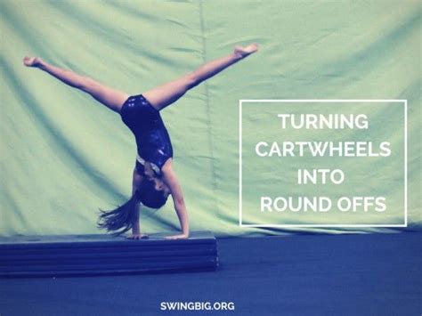 Turning Cartwheels Into Round Offs Gymnastics Skills Gymnastics Training Gymnastics Coaching