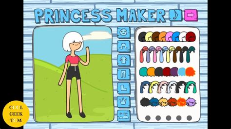 Princess Maker By Girlsgogames Make Your Own Unique Characters Youtube