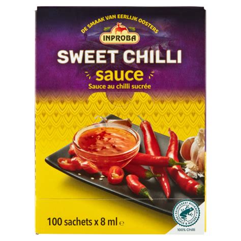 Inproba Sweet Chilli Sauce 100 X 8 Ml 8ml