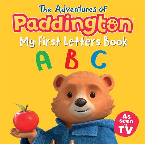 The Adventures Of Paddington My First Letters Book Harpercollins