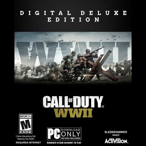 Call Of Duty Wwii Digital Deluxe Edition Pc Gamestop