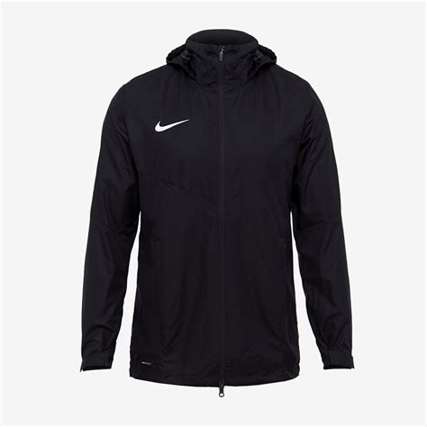Nike Boys Academy 18 Rain Jacket Black Junior Football Teamwear