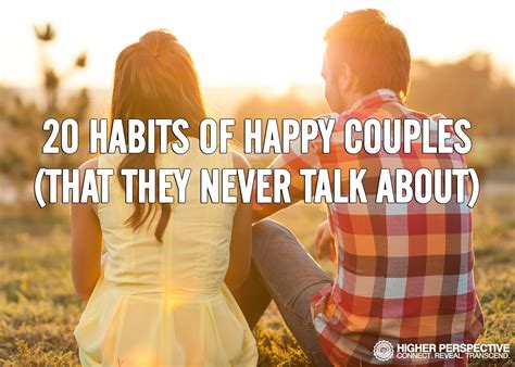 20 Habits Of Happy Couples (That They Never Talk About) - | Happy