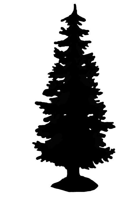 Christmas tree silhouette png image. Silhouette Graphics