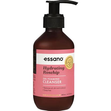 buy essano hydrating rosehip gel foaming cleanser 140ml online at chemist warehouse®