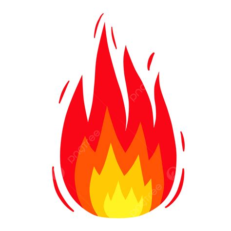 Gambar Vektor Ilustrasi Api Api Pembakaran Api Png Transparan