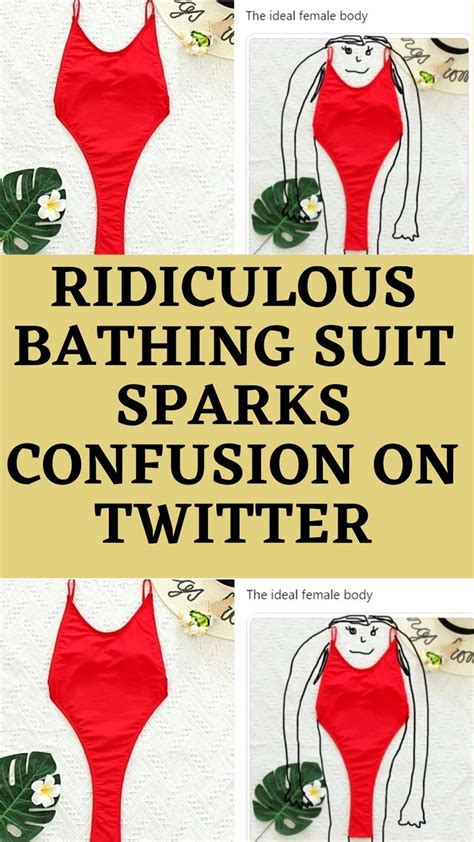Ridiculous Bathing Suit Sparks Confusion On Twitter Artofit