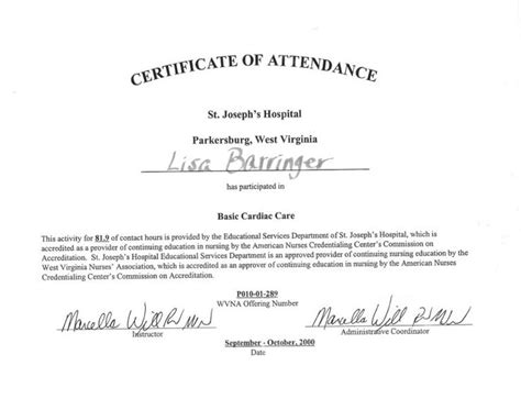 Ceu Certificate Template Ceu Certificate Template Intended Fo