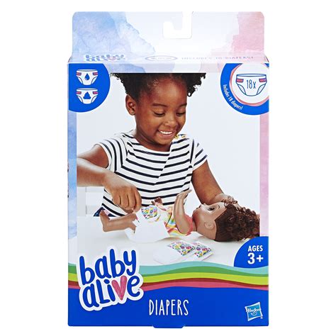 Guba was panicing even more now, the strange suit which was inflating form his diaper had almost completley covered him, leaving only his face and one hand free. Baby Alive Doll Diapers Refill Pack - 18 pack of diapers ...