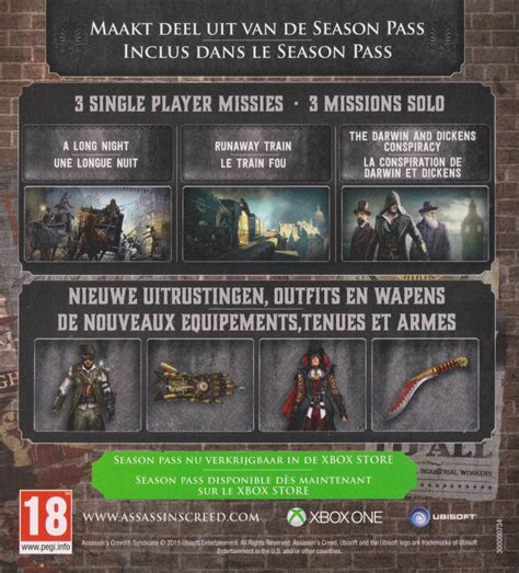 Assassins Creed Syndicate 2015 Box Cover Art Mobygames