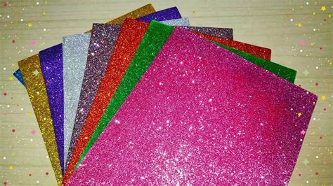 Glitter Paper Crafts Glitter Foam Sheet Craft Ideas Valentines Day