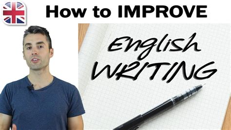 How To Improve Your English Writing English Writing Lesson Youtube