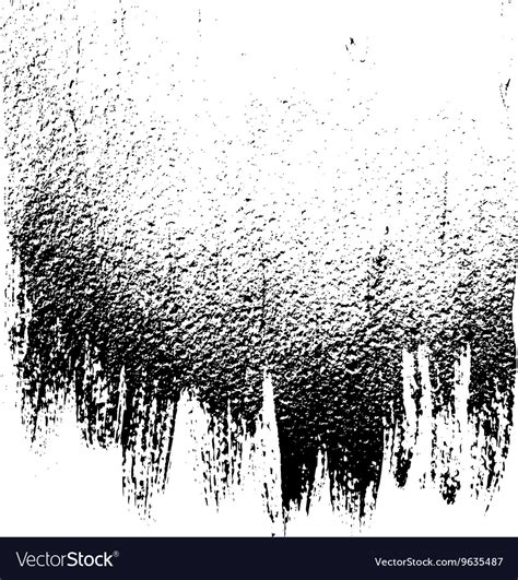 Black white grunge background like brush strokes Vector Image