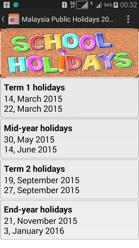 Malaysia's cabinet has released the official list of public holidays for 2021, with a total of five long weekends to look forward to nationally. Malaysia Public Holidays 2020 / 2021 for Android - APK ...