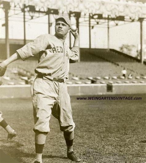 Babe Ruth As A Pitcher For The Red Sox Phillies Baseball Babe Ruth