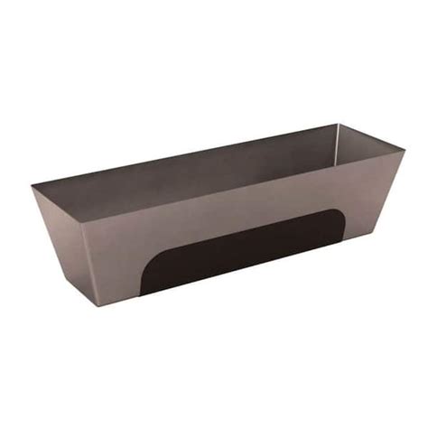 Bon Tool 14 In Heli Arc Stainless Steel Mud Pan With Grip 15 448 The