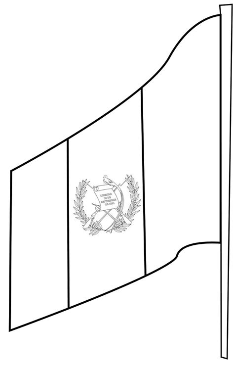 Bandera Guatemala Para Colorear Bandera De Guatemala Vrogue Co