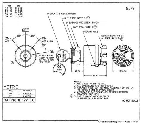 Universal Ignition Switch Wiring Diagram Basic Electrical Wiring