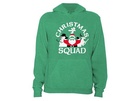 Christmas Squad T Shirt Snorgtees Holly Jolly Graphic Sweatshirt T