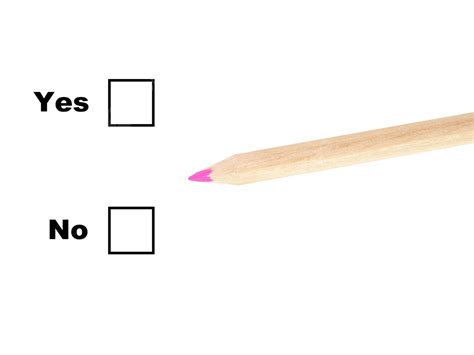 Yes Or No Decision Pen Decision Choice Png Transparent Image And